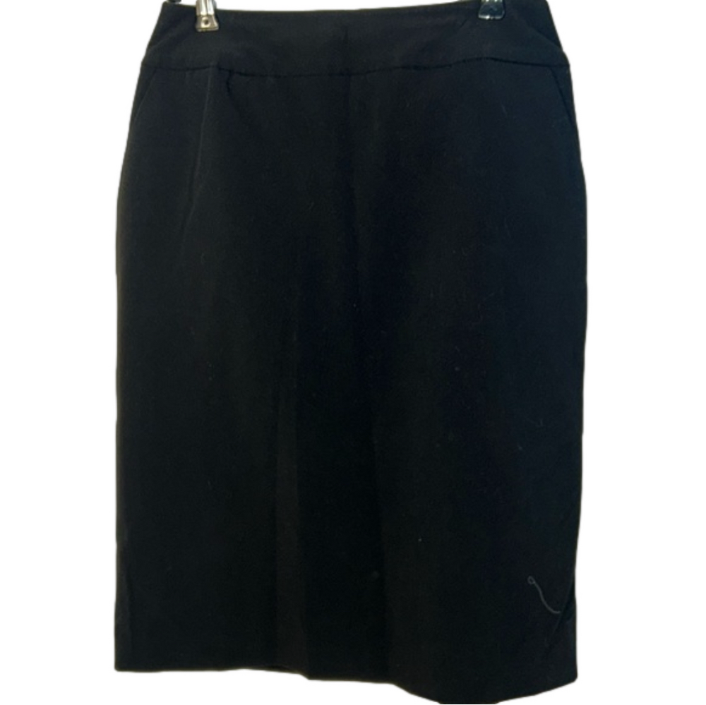 High Waisted, Black, Pencil Skirt: Size 8